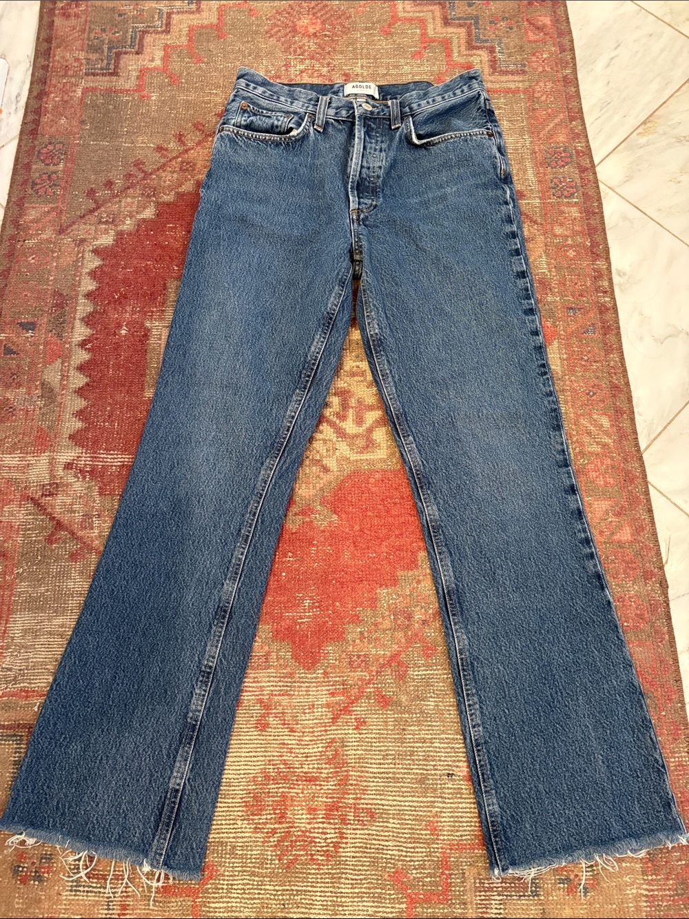 Agolde Relaxed boot jeans size 25